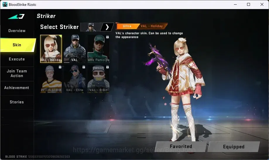 Blood Strike Accounts ASIA | 1 ULTRA MELEE | 3 ULTRA GUN | Ethan - Byaku image 10