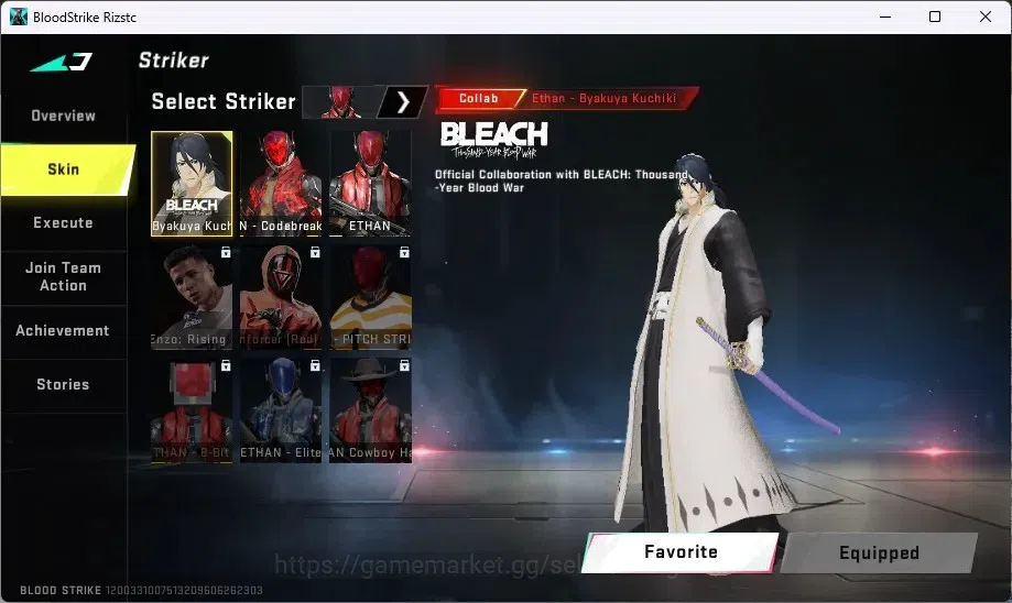 Blood Strike Accounts ASIA | 1 ULTRA MELEE | 3 ULTRA GUN | Ethan - Byaku image 11