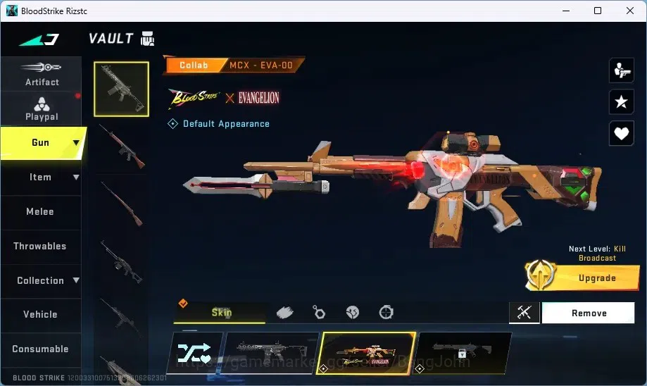 Blood Strike Accounts ASIA | 1 ULTRA MELEE | 3 ULTRA GUN | Ethan - Byaku image 3
