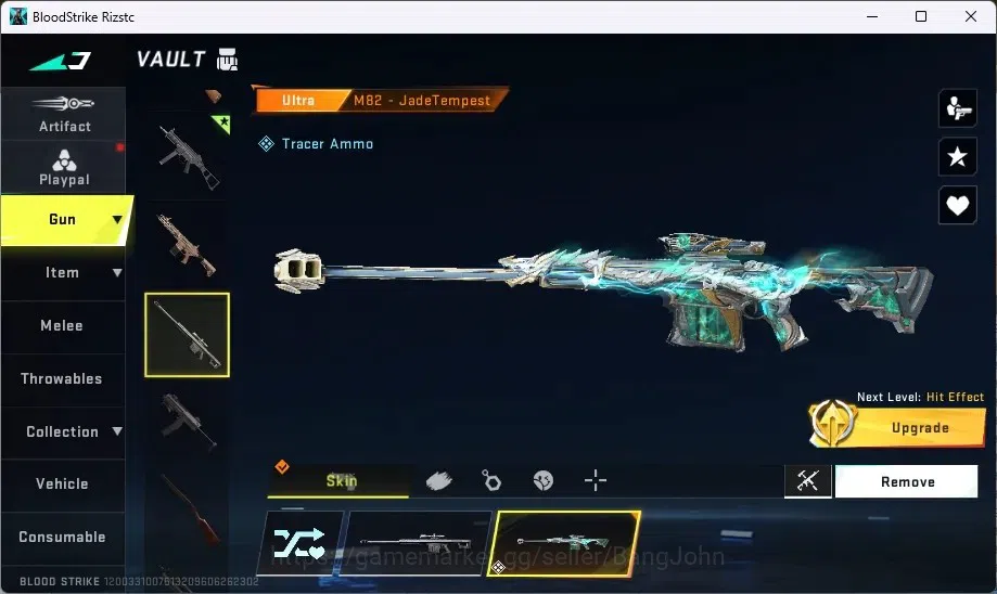 Blood Strike Accounts ASIA | 1 ULTRA MELEE | 3 ULTRA GUN | Ethan - Byaku image 5
