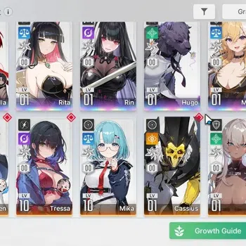 Chaos Zero Nightmare Accounts GLOBAL Lv 55| 6 SSR