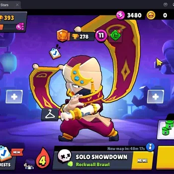 Brawl Stars Accounts Trophy 393| 11 Brawlers | 3 Max (ShellyHC,Charlie,Edgar) |2 Mythic,3 Epic Skins| 4595 Bling | Proteck