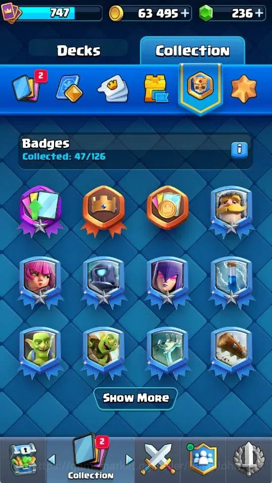 Clash Royale Accounts Mobile |KTL 11|Trophy 5829|1 Hero|7 Evo|1 Champ Ca image 10