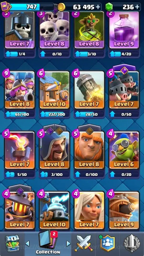 Clash Royale Accounts Mobile |KTL 11|Trophy 5829|1 Hero|7 Evo|1 Champ Ca image 15