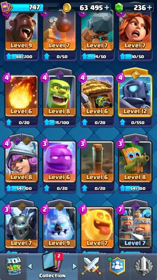Clash Royale Accounts Mobile |KTL 11|Trophy 5829|1 Hero|7 Evo|1 Champ Ca image 16