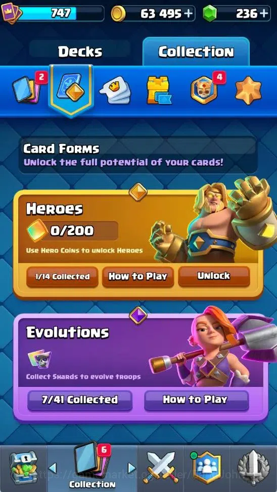 Clash Royale Accounts Mobile |KTL 11|Trophy 5829|1 Hero|7 Evo|1 Champ Ca image 5
