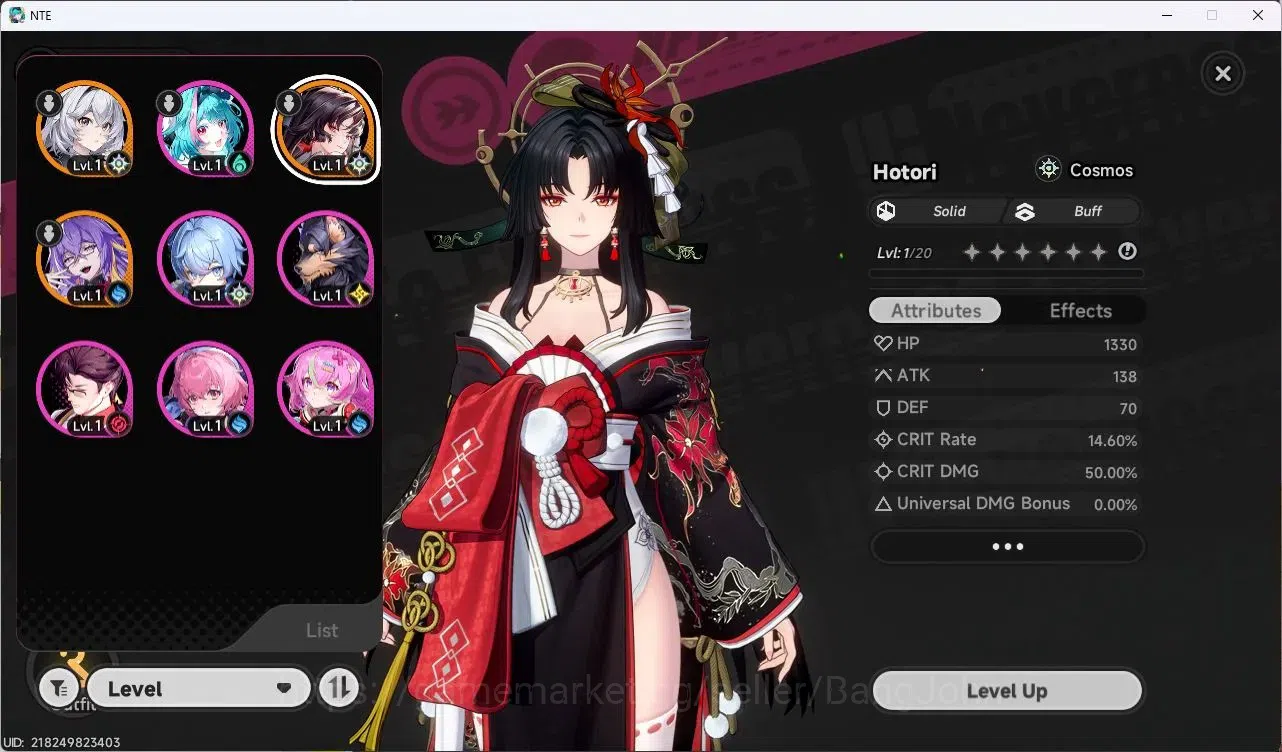 Neverness to Everness Accounts SEA | Hunter Lv 3 | 2 S-Class (Hotori+Sign), Fadia image 2