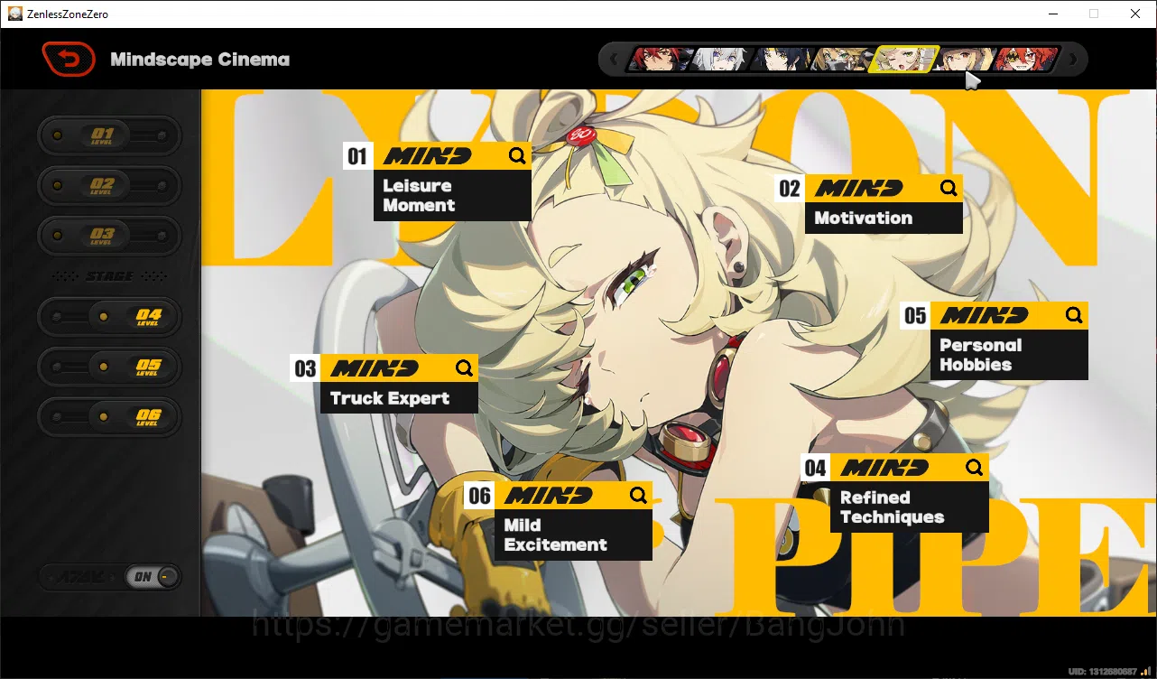 Zenless Zone Zero Accounts Others ASIA | Lvl 57 | Ye shunguan sign, Yixuan sign, Miyabi, Zhao, Lucia, Vivian, Ju fufu 14