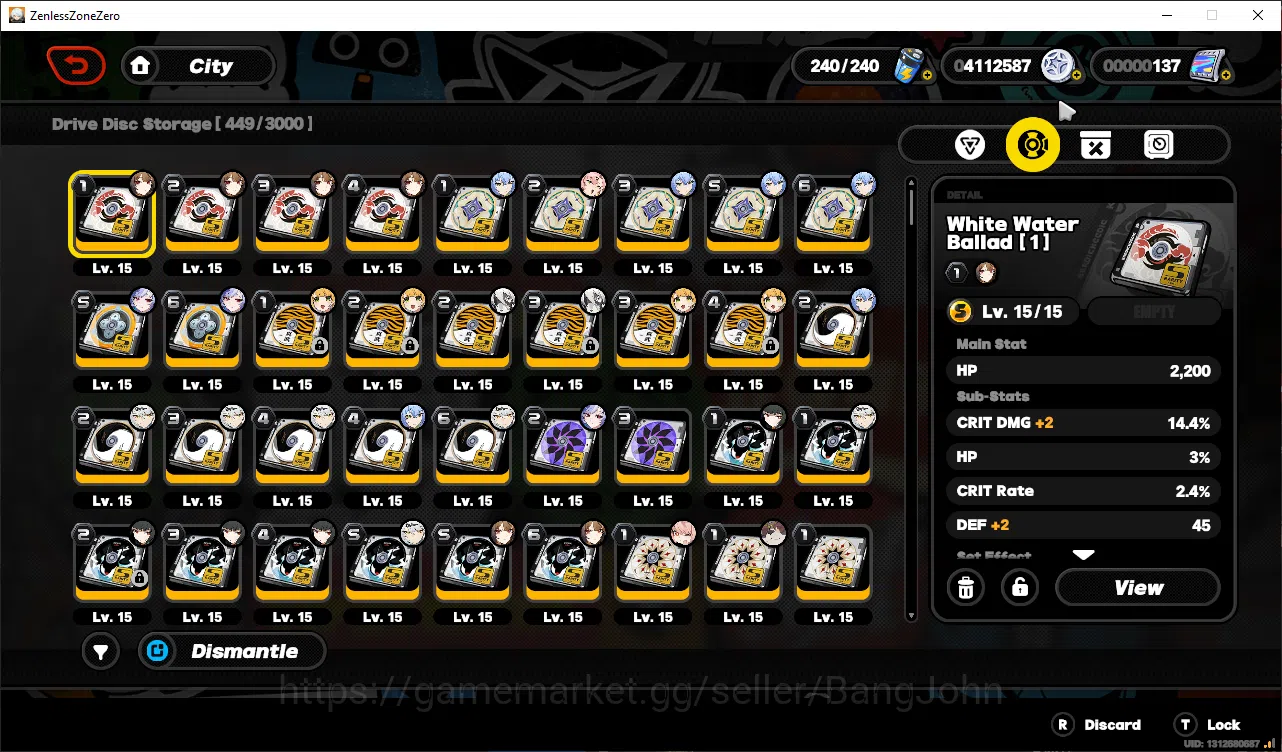 Zenless Zone Zero Accounts Others ASIA | Lvl 57 | Ye shunguan sign, Yixuan sign, Miyabi, Zhao, Lucia, Vivian, Ju fufu 16
