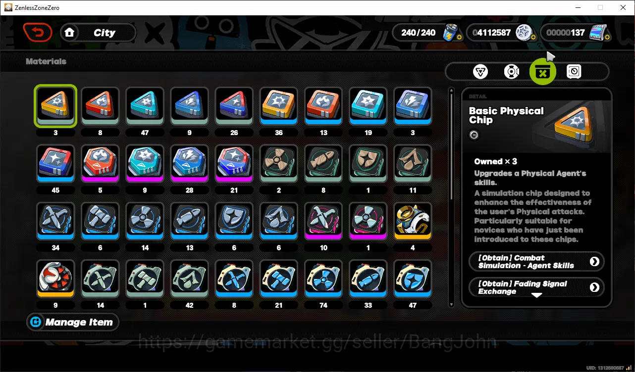 Zenless Zone Zero Accounts Others ASIA | Lvl 57 | Ye shunguan sign, Yixuan sign, Miyabi, Zhao, Lucia, Vivian, Ju fufu 17