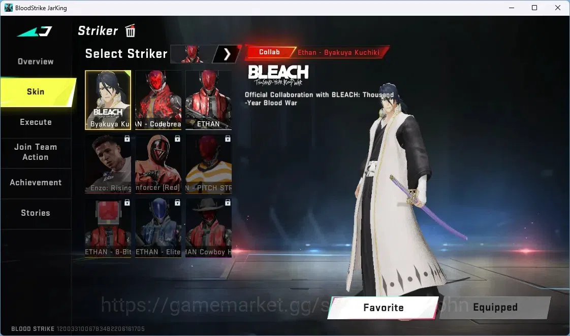 Blood Strike Accounts ASIA |COLLAB MCX EVA-EVA-00|1 EVA STRIKER|1BLEACH image 13