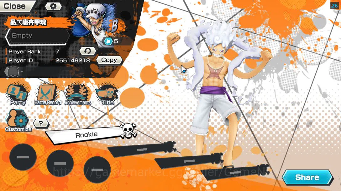One Piece Bounty Rush Accounts Global |EX 4|TFE D.Luffy,Strongest Creature Creatu image 10
