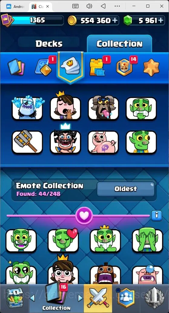 Clash Royale Accounts Mobile |Trophy 10638|3 EVO Cards|2 Hero Cards|5961 image 16