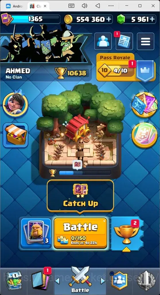 Clash Royale Accounts Mobile |Trophy 10638|3 EVO Cards|2 Hero Cards|5961 image 19
