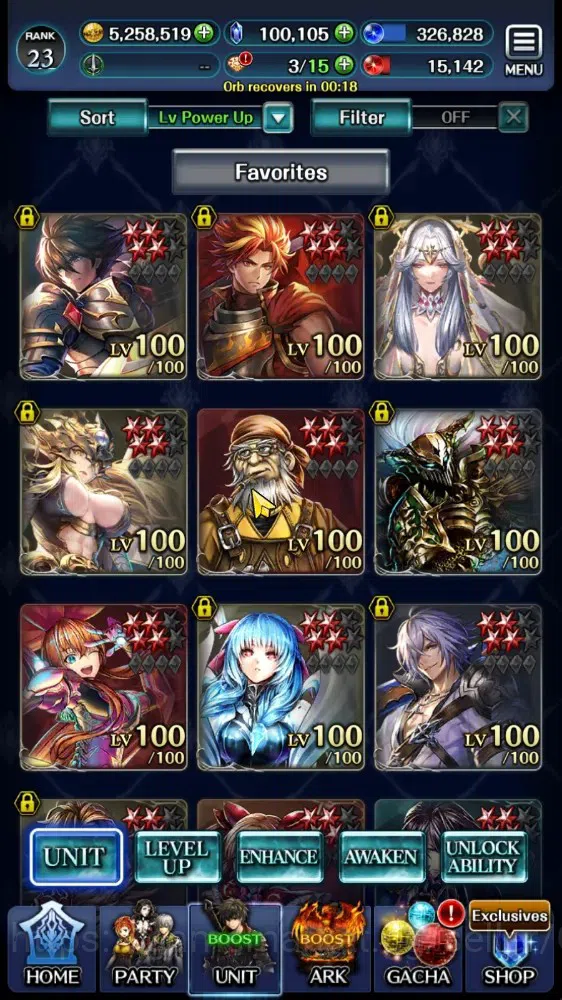 Last Cloudia Accounts Endgame GLOBAL|Rank 23|100K Crystal|Collab BF(OK Ark,FG Vargas)+Top Tier(Goddess Lilaha,KOG Mauna,ES 1