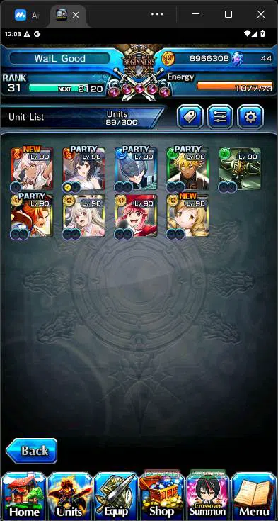 Grand Summoners Accounts Others GLOBAL|9 Ascend|Inumuta TW,S Miyu,Chloe TW,Fen,Sanageyama,Orvell,Ilya,Nonon,Mami 3