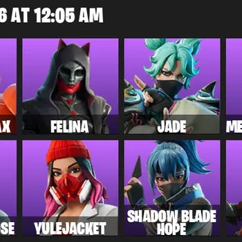 Fortnite Accounts 20 Skins | 66 Pickaxes | 40 Emotes | 38 Gliders | Level 503 | All Platforms | Renegade Raider, Godzilla