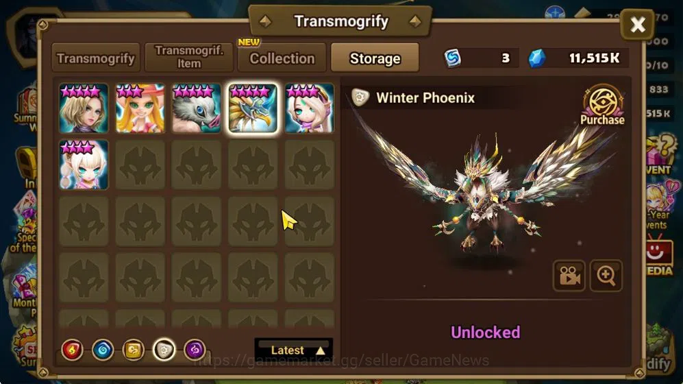 Summoners War: Sky Arena Accounts ASIA Lv 100|2 LD[Eludia,Zenisek]|40 Total NB5[Tian image 16