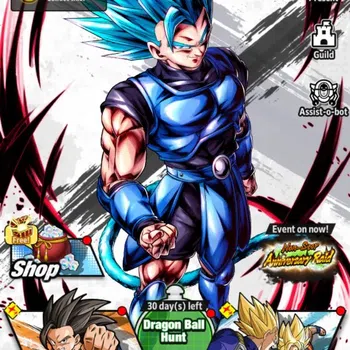 Dragon Ball Legends High-End 357M TotalPower|LV158|4UL+2LR+10LL|SSGSS Gogeta,Om image 1