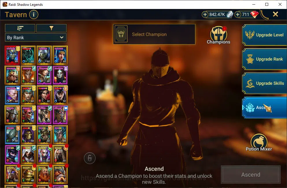 Raid: Shadow Legends Accounts Mid-Game Lv50 1,2M Power|1 Mythical(Arachoa Moonspinner)|23 16