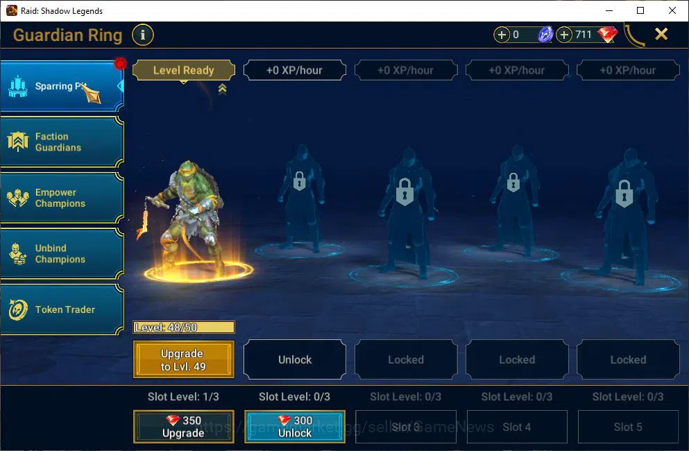 Raid: Shadow Legends Accounts Mid-Game Lv50 1,2M Power|1 Mythical(Arachoa Moonspinner)|23 8