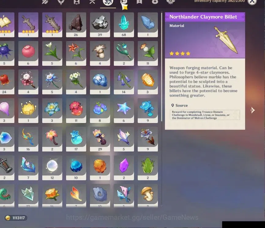 Genshin Impact Accounts ASIA|Starter|AR 25|1 Limited+2(*5Weapon)| Nefer+si image 7