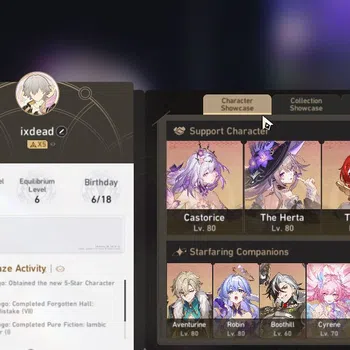 Honkai Star Rail End Game Asia|TL 67|11 limited |[The Herta,B3,Aven]+Sign,Cy image 1