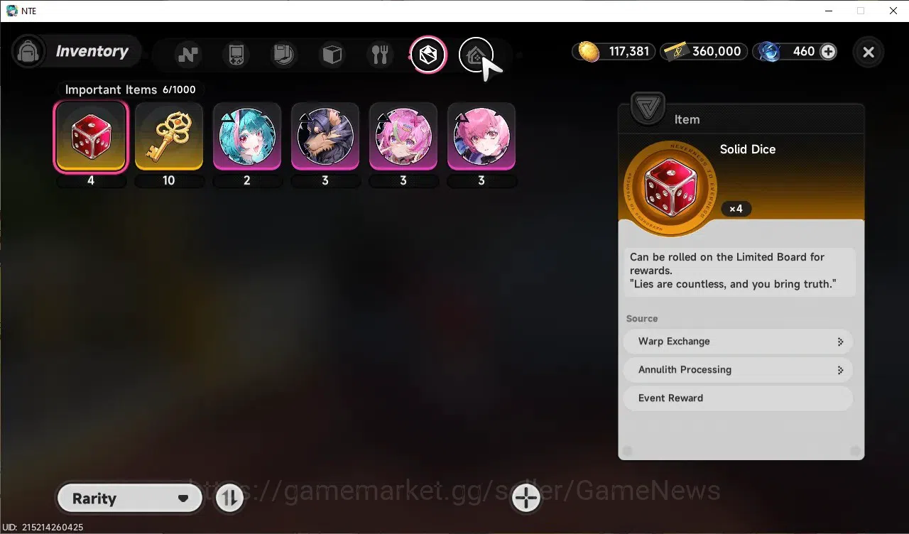 Neverness to Everness Accounts GLOBAL SEA|HL 3|3 SSR (Lacrimosa+Sign,Hotori),Saki image 11