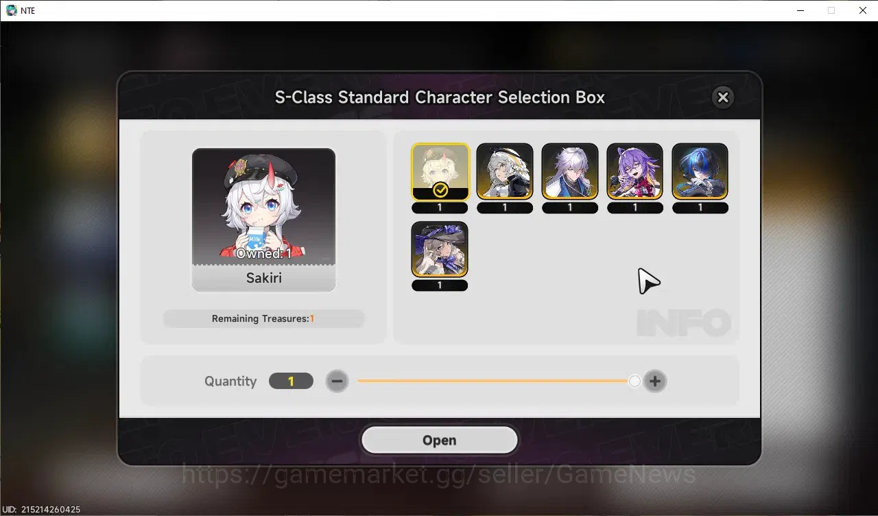 Neverness to Everness Accounts GLOBAL SEA|HL 3|3 SSR (Lacrimosa+Sign,Hotori),Saki image 9