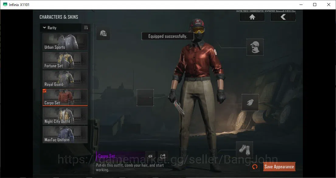 Arena Breakout Accounts Others MOBILE | LVL 30 |SV 59,4 M|CV 31,4 m|weapon skin LR-AR1 Decree,LR AR2 KOI more detail cek SS 13