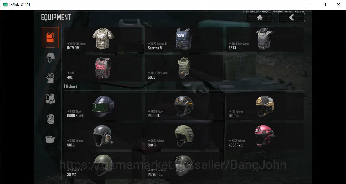 Arena Breakout Accounts Others MOBILE | LVL 30 |SV 59,4 M|CV 31,4 m|weapon skin LR-AR1 Decree,LR AR2 KOI more detail cek SS 14