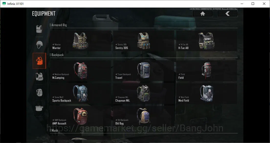 Arena Breakout Accounts Others MOBILE | LVL 30 |SV 59,4 M|CV 31,4 m|weapon skin LR-AR1 Decree,LR AR2 KOI more detail cek SS 15