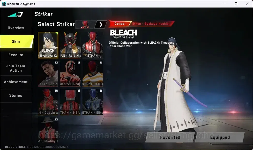Blood Strike Accounts ASIA | ETERNAL: Desert Eagle | 2 TR GUN | 1 7DS GU image 11