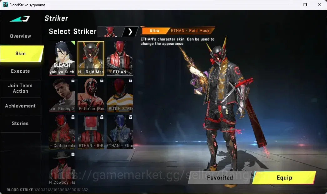 Blood Strike Accounts ASIA | ETERNAL: Desert Eagle | 2 TR GUN | 1 7DS GU image 12