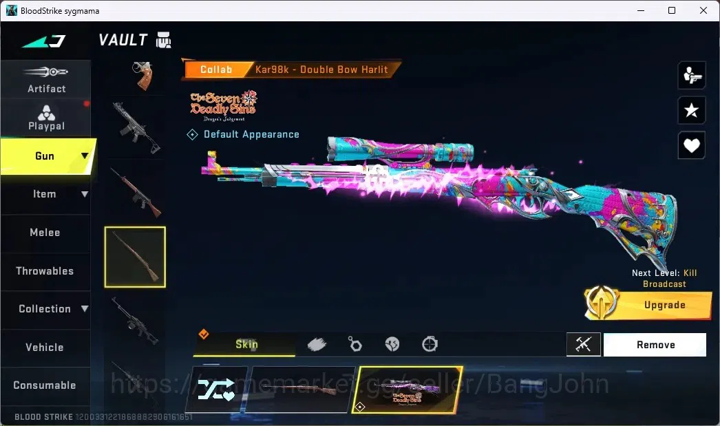 Blood Strike Accounts ASIA | ETERNAL: Desert Eagle | 2 TR GUN | 1 7DS GU image 6