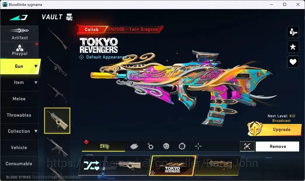 Blood Strike Accounts ASIA | ETERNAL: Desert Eagle | 2 TR GUN | 1 7DS GU image 7