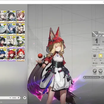 Arknights: Endfield Accounts NA/EU | Lv 2 | 2 SSR 1 Limited + 1 (*6 Weapon)| (Rossi) | Ardelia | Male Mc | Log Gryphlink