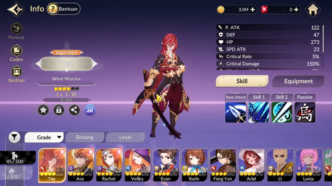 Seven Knights Re:Birth Accounts [Re;BIRTH] Global|Fresh Starter 4 Legendary(Teo,Ac image 5