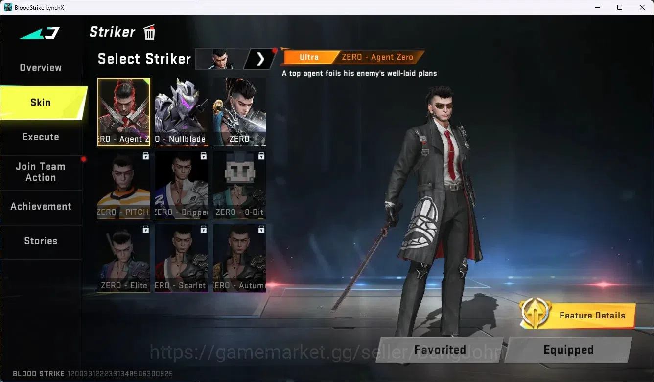 Blood Strike Accounts ASIA |Ultra Melee Lightblade-Dark Force|1 Eternal  image 17