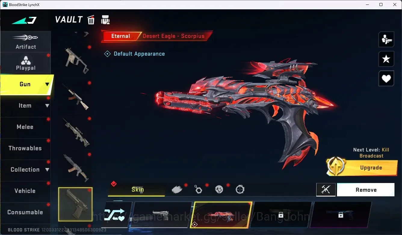 Blood Strike Accounts ASIA |Ultra Melee Lightblade-Dark Force|1 Eternal  image 5