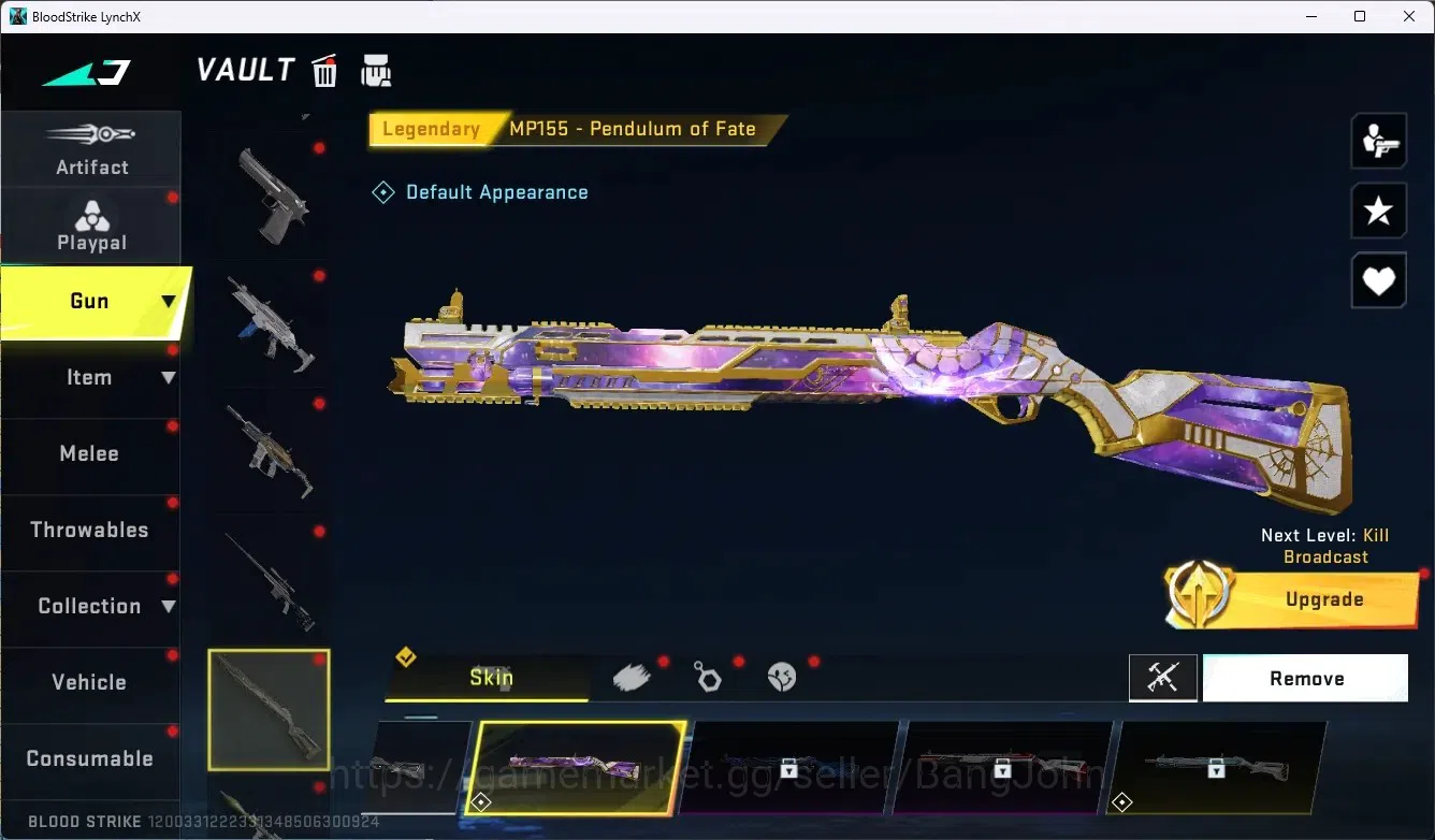 Blood Strike Accounts ASIA |Ultra Melee Lightblade-Dark Force|1 Eternal  image 7