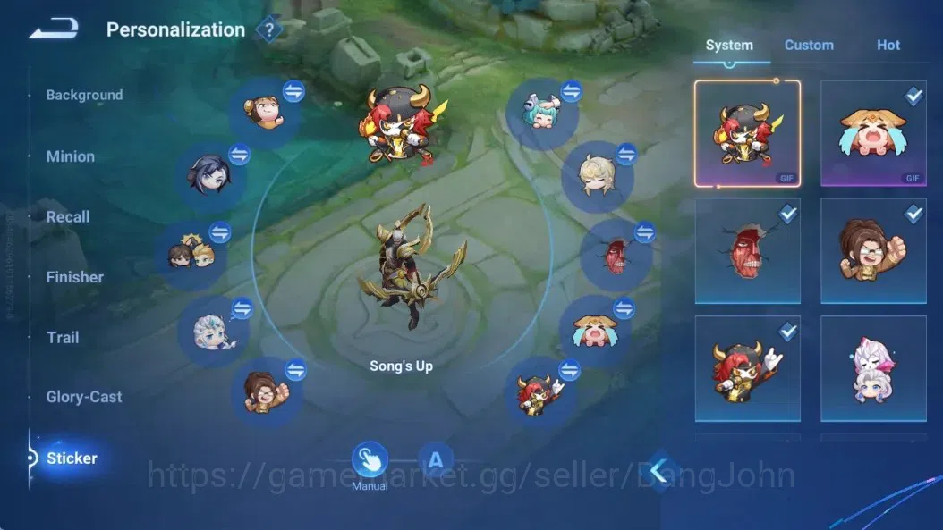 Honor of Kings Accounts Global|52H 40S|AOT [Jing(Mikasa) Mayene(Annie)]|Le image 12