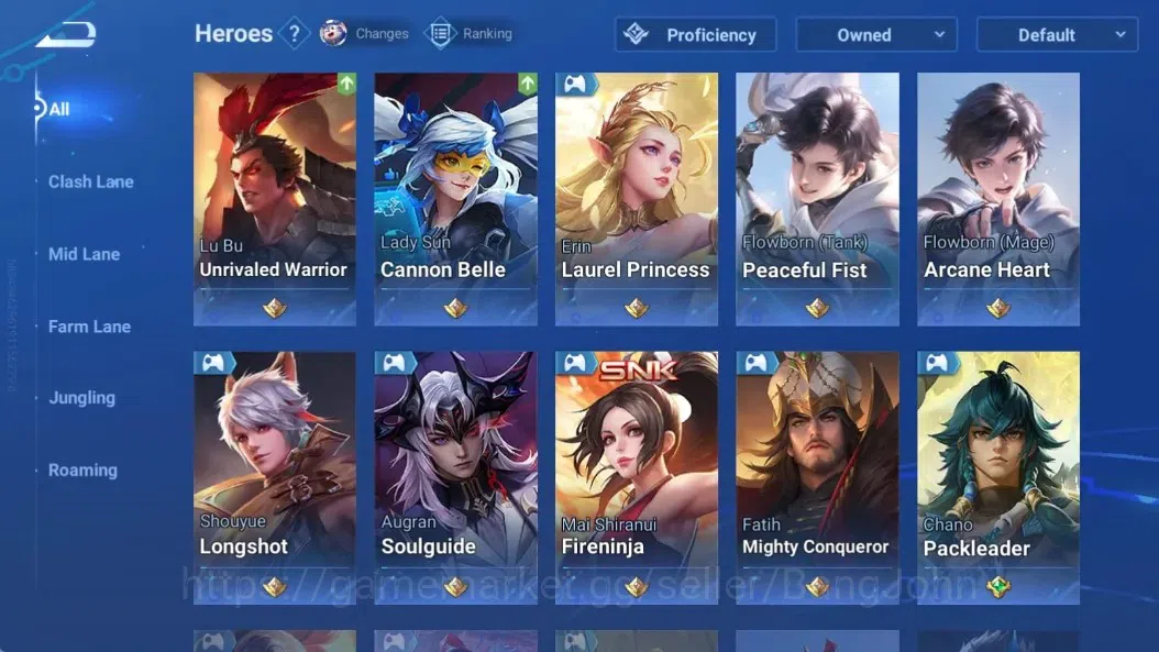 Honor of Kings Accounts Global|52H 40S|AOT [Jing(Mikasa) Mayene(Annie)]|Le image 14