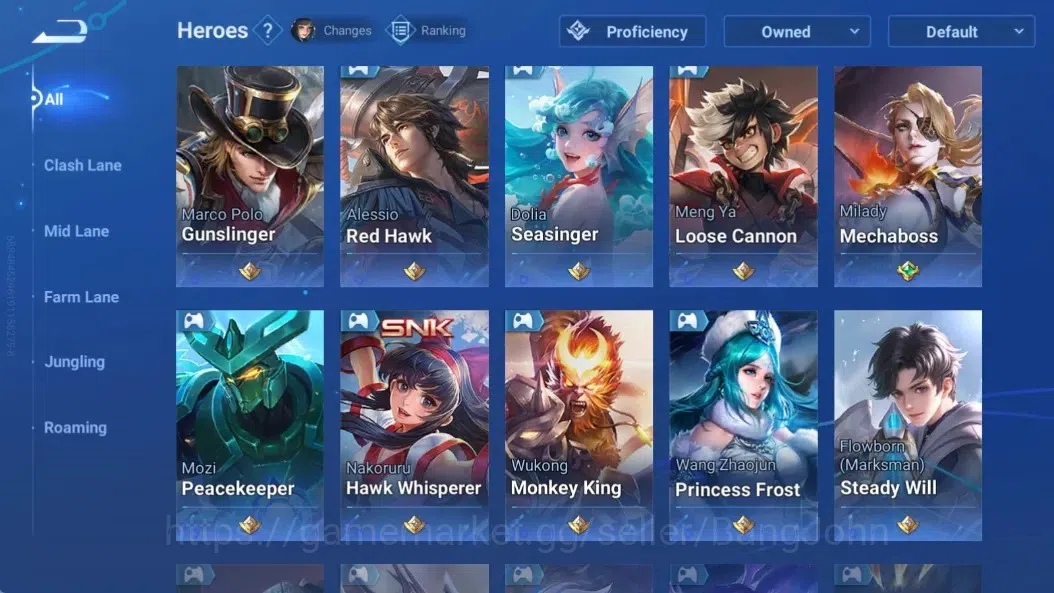 Honor of Kings Accounts Global|52H 40S|AOT [Jing(Mikasa) Mayene(Annie)]|Le image 17