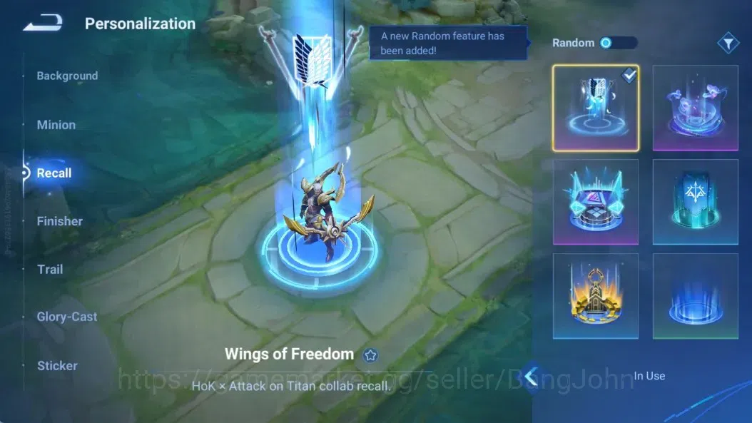 Honor of Kings Accounts Global|52H 40S|AOT [Jing(Mikasa) Mayene(Annie)]|Le image 9