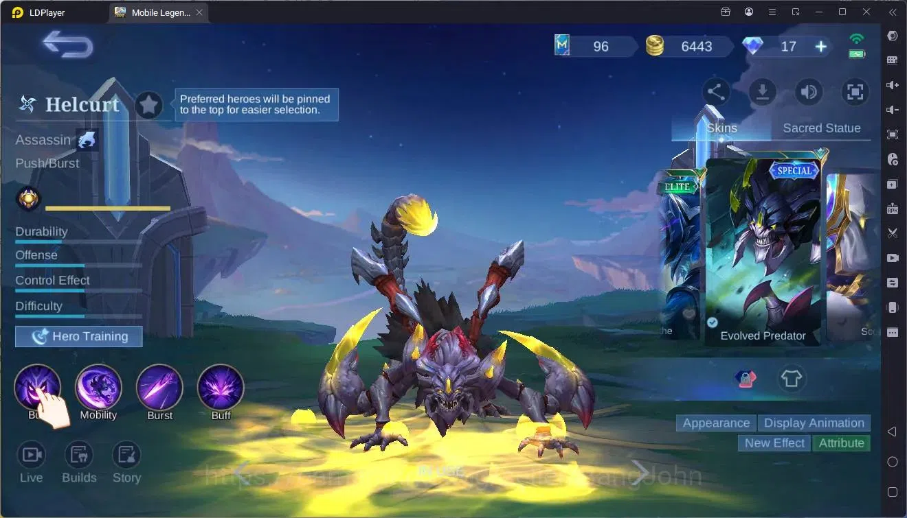 Mobile Legends: Bang Bang Accounts Global|Hero53|Skin 70|Seasoned|9th Fanny|Naruto Va image 3