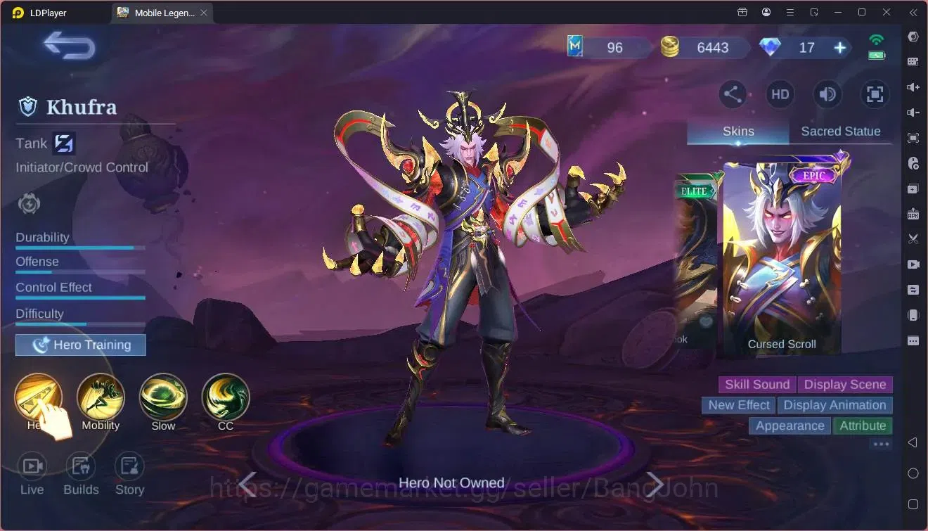 Mobile Legends: Bang Bang Accounts Global|Hero53|Skin 70|Seasoned|9th Fanny|Naruto Va image 7