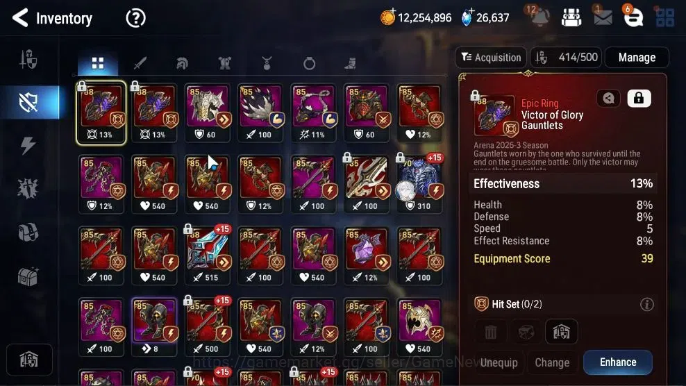 Epic Seven Accounts High-End GLOBAL UnVerif|20 ML(Rhiana&Luc,GRas,HarSeti,LC Belona,Etc)+Ab Fumyr,Setsuka,Etc|AUTO 19