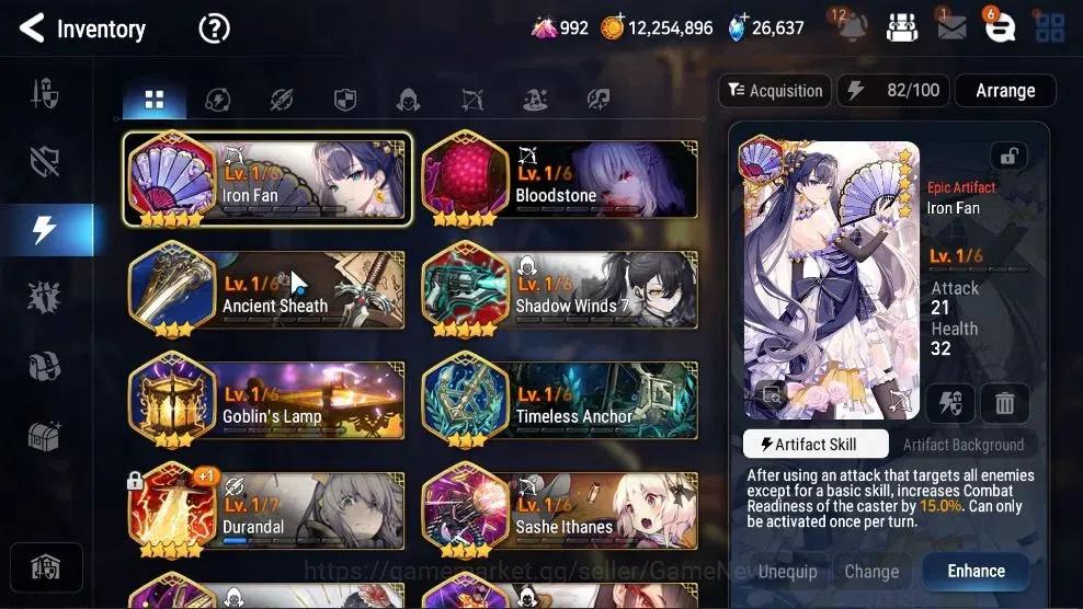 Epic Seven Accounts High-End GLOBAL UnVerif|20 ML(Rhiana&Luc,GRas,HarSeti,LC Belona,Etc)+Ab Fumyr,Setsuka,Etc|AUTO 20