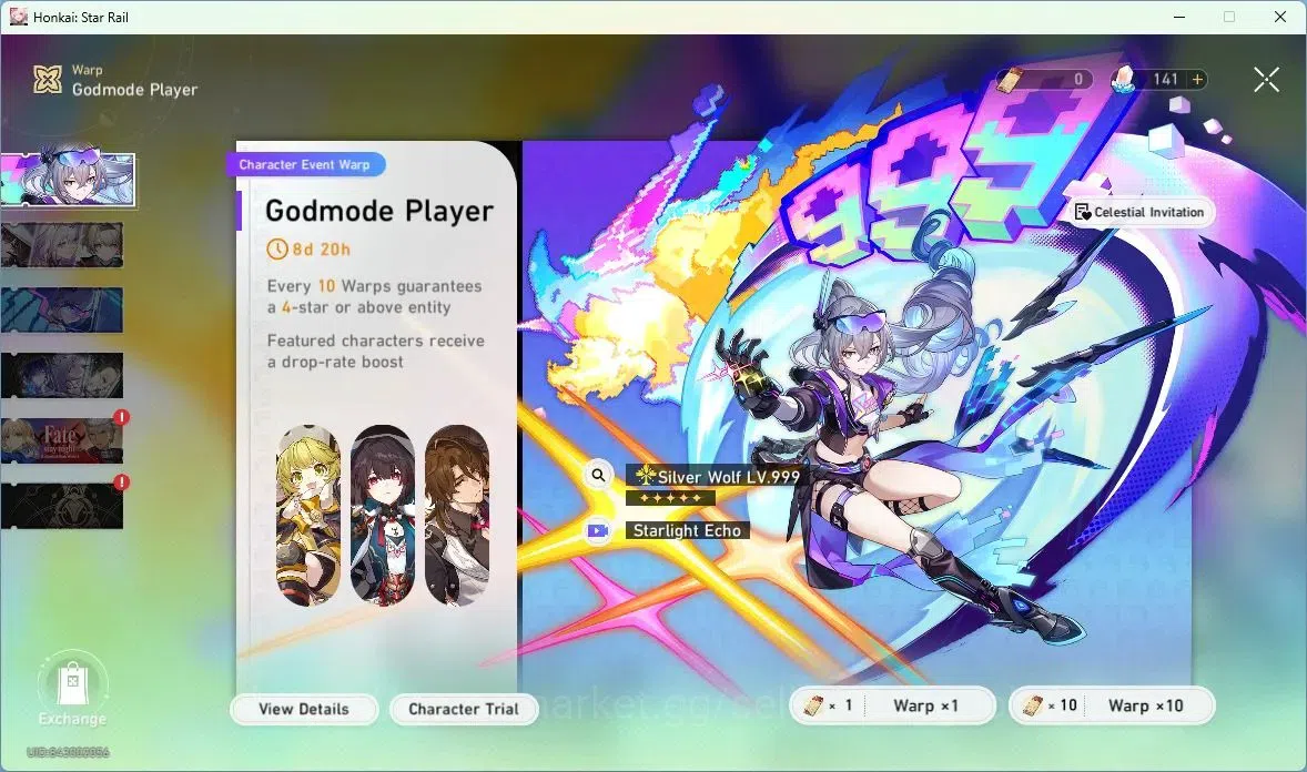 Honkai Star Rail Accounts ASIA | TL 50 | 5 LIMIT | CASTORICE | JINGLIU | SIL image 14
